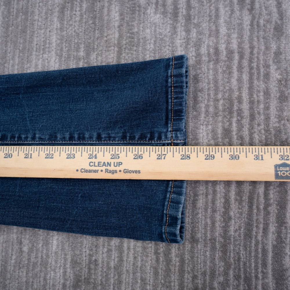 Simply Vera Vera Wang Bootcut Jeans Womens 14P Dark Wash Stretch Denim Blue - Picture 6 of 10
